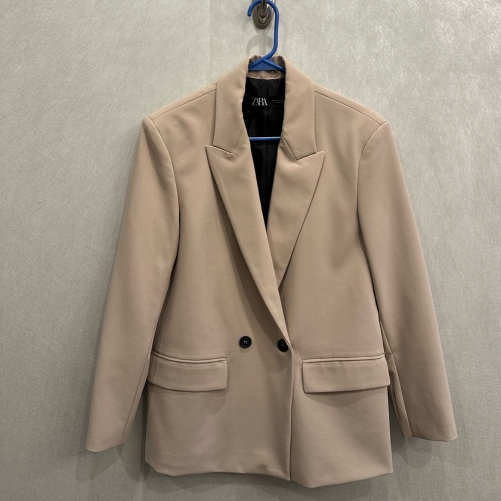 NWOT Zara Tan Blazer